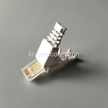 TOOLLESS UTP CAT6 8P8C RJ45 모듈 식 플러그